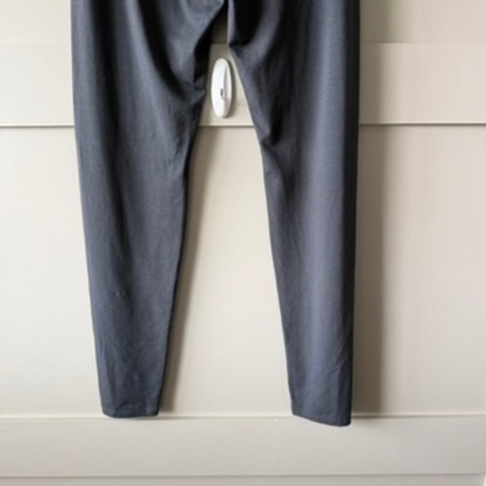Eileen Fisher Jersey Ankle Leggings Womens M Graphite Gray NWT $98 P0031M - Picture 13 of 13
